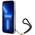 Guess Etui Guess do iPhone 14 6,1" niebieski/blue hardcase Flower Strap