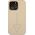 Guess Etui Guess do iPhone 14 Pro Max 6,7" beżowy/beige hardcase SaffianoTriangle Logo