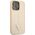 Guess Etui Guess do iPhone 14 Pro Max 6,7" beżowy/beige hardcase SaffianoTriangle Logo