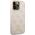 Guess Etui Guess do iPhone 14 Pro 6,1" różowy/pink hard case 4G Vintage Gold Logo