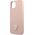 Guess Etui Guess do iPhone 14 Plus 6,7" różowy/pink hardcase SaffianoTriangle Logo