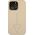 Guess Etui Guess do iPhone 14 Pro 6,1" beżowy/beige hardcase SaffianoTriangle Logo