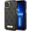 Guess Etui Guess do iPhone 14 Plus 6,7" czarny/black hard case 4G Logo Plate MagSafe