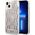 Karl Lagerfeld Etui Karl Lagerfeld do iPhone 14 Plus 6,7" hardcase srebrny/silver Liquid Glitter Monogram