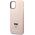 Karl Lagerfeld Etui Karl Lagerfeld do iPhone 14 Plus 6,7" hardcase jasnoróżowy/light pink Silicone Choupette Body
