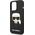 Karl Lagerfeld Etui Karl Lagerfeld do iPhone 14 Pro 6,1" hardcase czarny/black Silicone Karl`s Head Magsafe