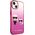 Karl Lagerfeld Etui Karl Lagerfeld do iPhone 14 Plus 6,7" hardcase różowy/pink Gradient Ikonik Karl & Choupette