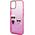 Karl Lagerfeld Etui Karl Lagerfeld do iPhone 14 Plus 6,7" hardcase różowy/pink Gradient Ikonik Karl & Choupette