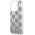 Karl Lagerfeld Etui Karl Lagerfeld do iPhone 14 Pro 6,1" hardcase srebrny/silver Liquid Glitter Monogram