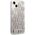 Karl Lagerfeld Etui Karl Lagerfeld do iPhone 14 6,1" hardcase srebrny/silver Liquid Glitter Monogram