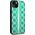 Karl Lagerfeld Etui Karl Lagerfeld do iPhone 14 6,1" hardcase zielony/green Monogram Stripe