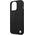 BMW Etui BMW do iPhone 14 Pro 6,1" czarny/black Leather Stamp