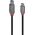 Lindy Lindy 2m USB 3.2 Typ C an B Kabel, Anthra Line