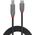 Lindy Lindy 2m USB 3.2 Typ C an B Kabel, Anthra Line