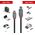 Lindy Lindy 2m USB 3.2 Typ C an B Kabel, Anthra Line