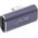 Adapter USB InLine InLine® USB4 Adapter, USB Type-C male/female vertical right/left angled, aluminium, grey