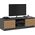 Topeshop Szafka RTV 120x40xH36 antracyt/artisan