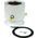 SpiroFlex Adapter F 60/100-80/125 z króćcami biały