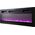 Cama Meble Szafka RTV EVA z kominkiem elektrycznym 180x40x52 grafit/grafit połysk