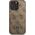 Guess Guess GUHCP13LP4TPW iPhone 13 Pro / 13 6,1" brązowy/brown hardcase 4G Triangle Logo Cardslot NoSize