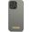 Guess Guess GUHMP13LSPLG iPhone 13 Pro / 13 6,1" szary/grey hard case Silicone Logo Plate MagSafe NoSize