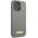 Guess Guess GUHMP13LSPLG iPhone 13 Pro / 13 6,1" szary/grey hard case Silicone Logo Plate MagSafe NoSize