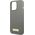 Guess Guess GUHMP13LSPLG iPhone 13 Pro / 13 6,1" szary/grey hard case Silicone Logo Plate MagSafe NoSize