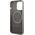 Guess Guess GUHMP13LSPLG iPhone 13 Pro / 13 6,1" szary/grey hard case Silicone Logo Plate MagSafe NoSize