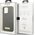 Guess Guess GUHMP13LSPLG iPhone 13 Pro / 13 6,1" szary/grey hard case Silicone Logo Plate MagSafe NoSize