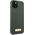 Guess Guess GUHMP13MSBPLA iPhone 13 6,1" zielony/khaki hard case Silicone Logo Plate MagSafe NoSize