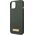 Guess Guess GUHMP13MSBPLA iPhone 13 6,1" zielony/khaki hard case Silicone Logo Plate MagSafe NoSize