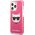 Karl Lagerfeld Karl Lagerfeld KLHCP13LTPECPI iPhone 13 Pro / 13 6,1" hardcase fuksja/fuschia Choupette Head NoSize