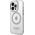 Guess Guess GUHMP14LHTRMS iPhone 14 Pro 6,1" srebrny/silver hard case Metal Outline Magsafe NoSize