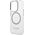 Guess Guess GUHMP14LHTRMS iPhone 14 Pro 6,1" srebrny/silver hard case Metal Outline Magsafe NoSize