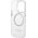 Guess Guess GUHMP14LHTRMS iPhone 14 Pro 6,1" srebrny/silver hard case Metal Outline Magsafe NoSize