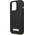 Guess Guess GUHMP14LSBPLK iPhone 14 Pro 6,1" czarny/black hard case Silicone Logo Plate MagSafe NoSize