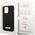 Guess Guess GUHMP14XSBPLK iPhone 14 Pro Max 6,7" czarny/black hard case Silicone Logo Plate MagSafe NoSize