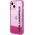 Karl Lagerfeld Karl Lagerfeld KLHCP14MLCKVF iPhone 14 Plus 6,7" różowy/pink hardcase Liquid Glitter Elong NoSize