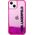 Karl Lagerfeld Karl Lagerfeld KLHCP14MLCKVF iPhone 14 Plus 6,7" różowy/pink hardcase Liquid Glitter Elong NoSize