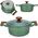 NAVA Garnek granitowy z pokrywką OMEGA 24 cm 4,4 l