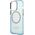 Guess Guess GUHMP13LHTCMB iPhone 13 Pro / 13 6,1" niebieski/blue hard case Gold Outline Translucent MagSafe NoSize