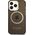 Guess Guess GUHMP13XHTCMK iPhone 13 Pro Max 6,7" czarny/black hard case Gold Outline Translucent MagSafe NoSize