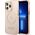 Guess Guess GUHMP13XHTCMP iPhone 13 Pro Max 6,7" różowy/pink hard case Gold Outline Translucent MagSafe NoSize