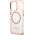 Guess Guess GUHMP13XHTCMP iPhone 13 Pro Max 6,7" różowy/pink hard case Gold Outline Translucent MagSafe NoSize