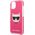 Karl Lagerfeld Karl Lagerfeld KLHCP13STPECPI iPhone 13 mini 5,4" hardcase fuksja/fuschia Choupette Head NoSize