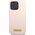 Guess Guess GUHMP13LSPLP iPhone 13 Pro / 13 6,1" różowy/pink hard case Silicone Logo Plate MagSafe NoSize