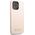 Guess Guess GUHMP13LSPLP iPhone 13 Pro / 13 6,1" różowy/pink hard case Silicone Logo Plate MagSafe NoSize