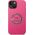 Karl Lagerfeld Karl Lagerfeld KLHCP14MSRSGRCF iPhone 14 Plus 6,7" hardcase różowy/pink Silicone RSG NoSize