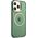 Guess Guess GUHMP13LHTCMA iPhone 13 Pro / 13 6,1" zielony/khaki hard case Gold Outline Translucent MagSafe NoSize