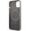 Guess Guess GUHMP13SSPLG iPhone 13 mini 5,4" szary/grey hard case Silicone Logo Plate MagSafe NoSize